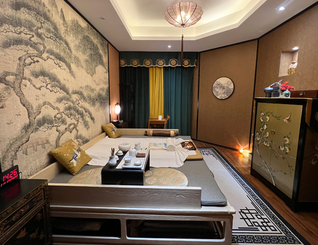 北京丰台足疗减压会所环境展示（二）一种真挚的艺术生活态度